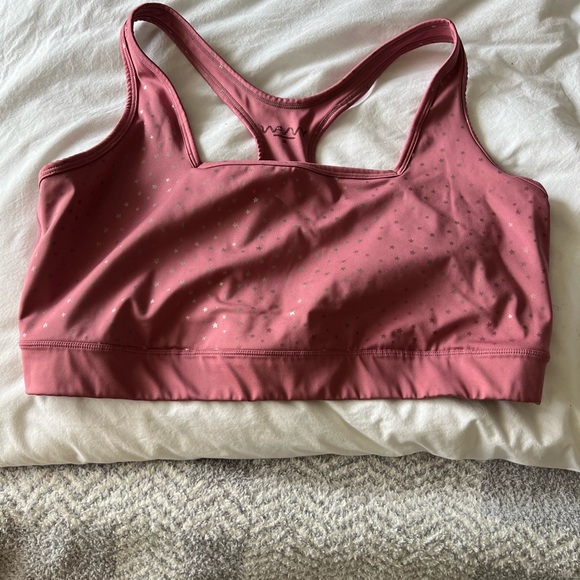 WVVY Britney Vest @fittybritttty Pink Starry Leggings & Sports Bra Set Size 2X - Picture 9 of 13